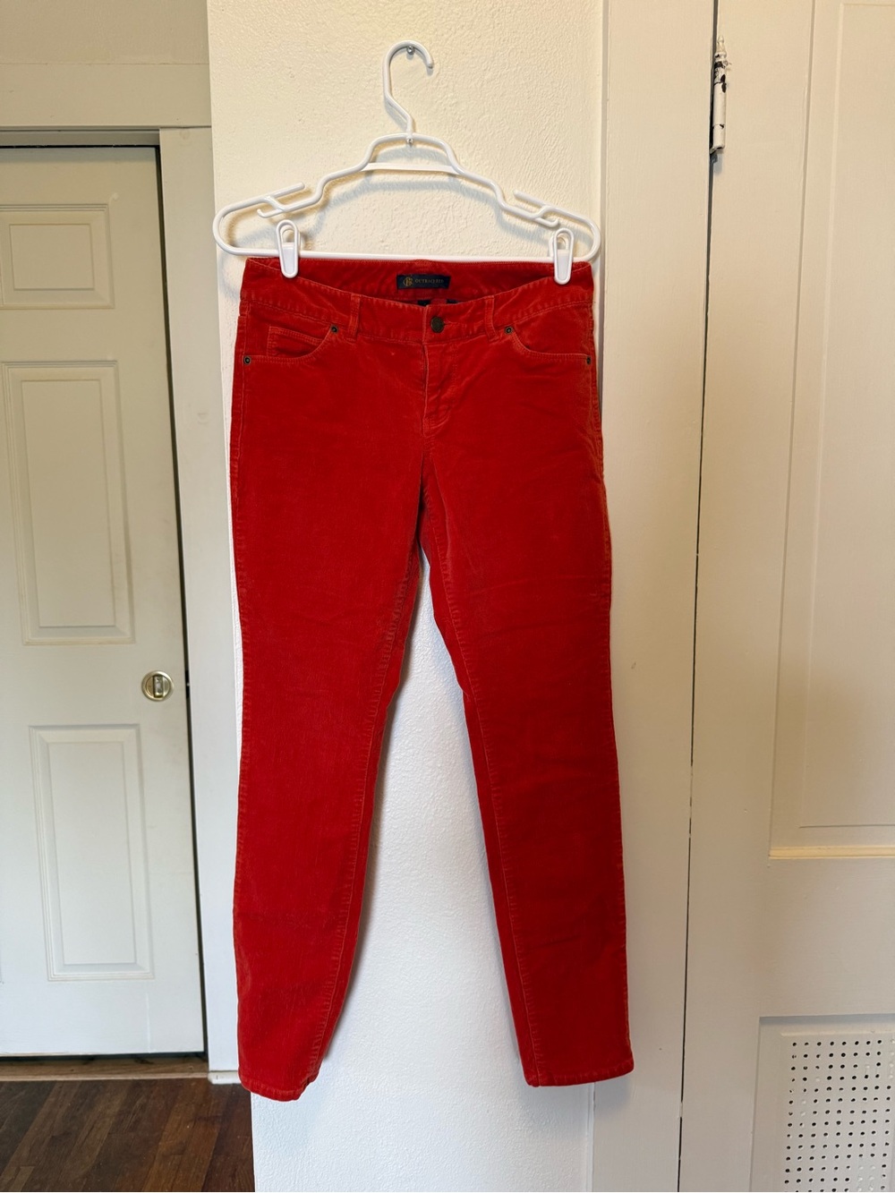 Outback Red Vibrant Red Corduroy Pants